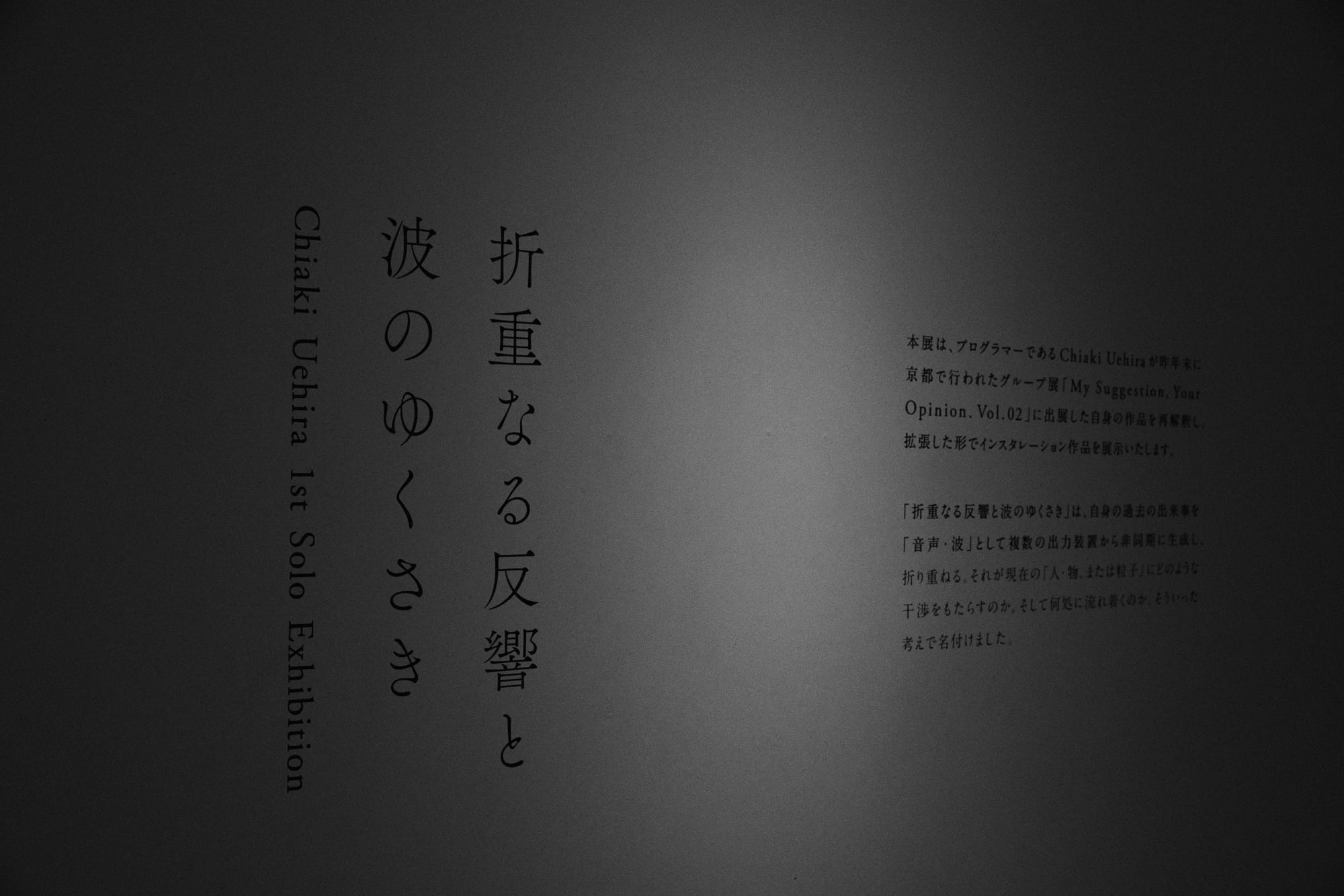 折重なる反響と波のゆくさき